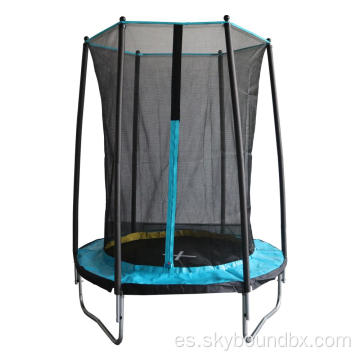 Trampolín al aire libre 6 pies para niños SkyBlue